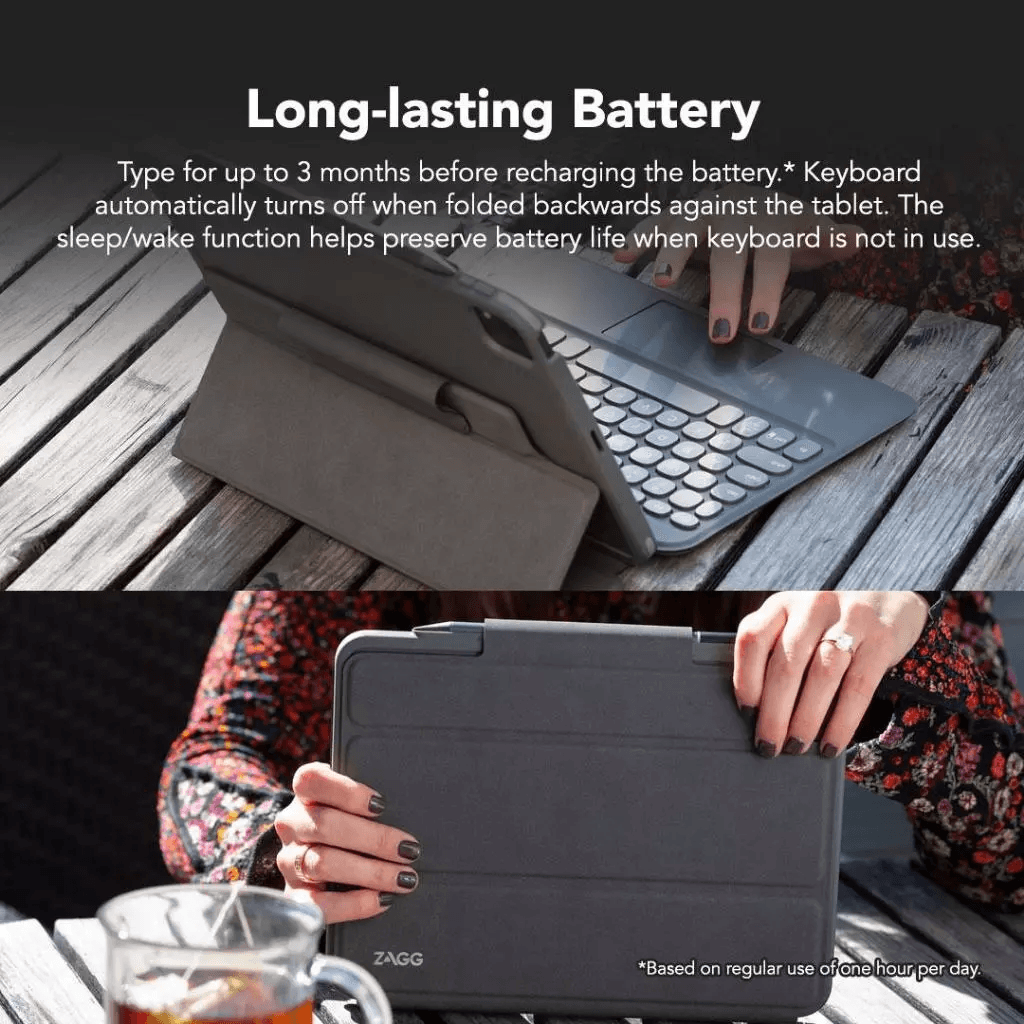ZAGG Keyboard Pro Keys With Trackpad iPad Pro 11/10.9 - Bluetooth - Track Pad - SFI Group (103407937) - 4